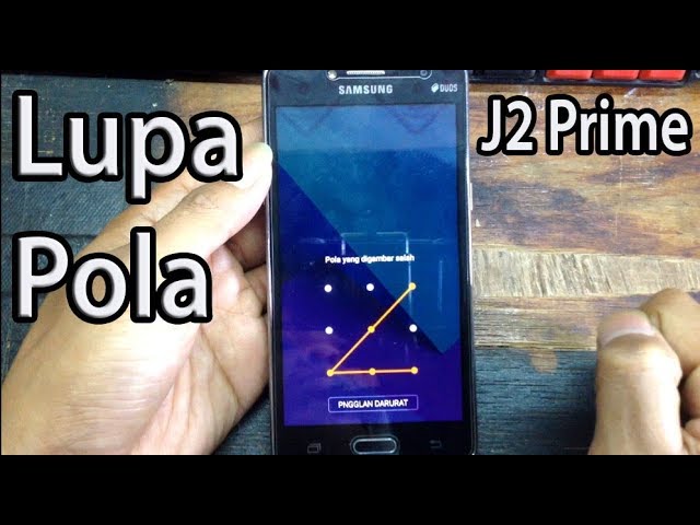 Cara Membuka Handphone Samsung J2 Prime Yang Lupa Pola / Cara Buka Pola
