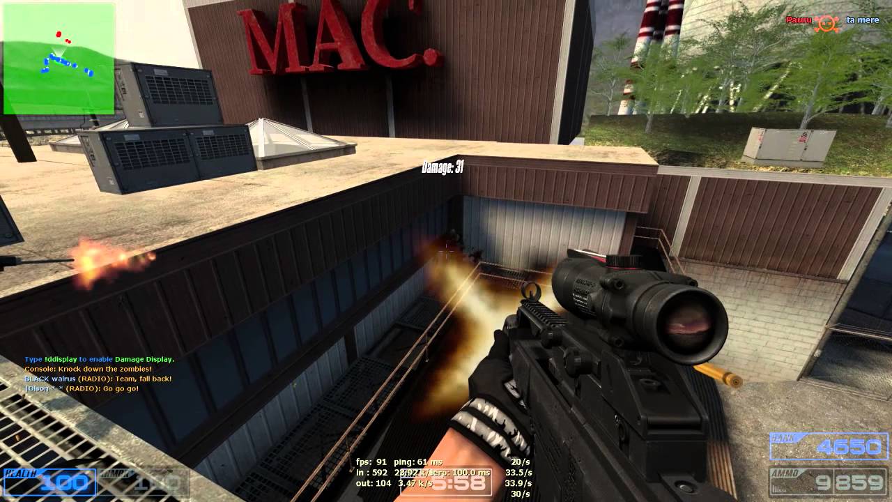 Counter-Strike: Source - Zombie Escape Part 13 - Nuke Got Invaded by Zombies!