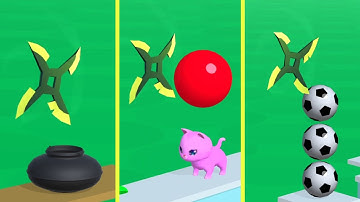 Dont Slice The Cats - Very Satisfying and Relaxing ASMR Slicing Video Game