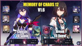 Seele Xueyi Memory of Chaos 12 | Honkai Star Rail 1.6