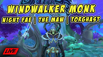 Windwalker Monk @ Shadowlands | Night fae | The Maw | Torghast Questline Ep.1