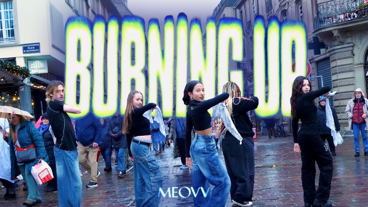 [KPOP IN PUBLIC] MEOVV(미야오) - ‘BURNING UP‘ | Dance cover by PRISM from France