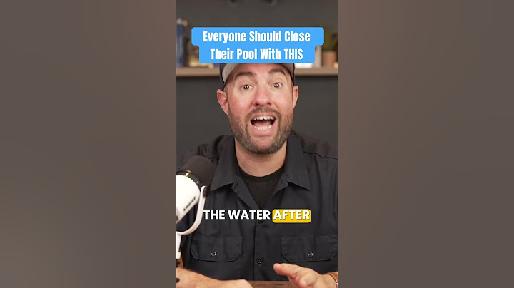 Every POOL OWNER Should Close Their Pool With This 💊