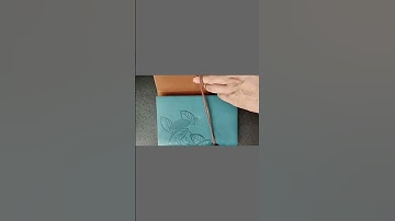 Single Color Logo Printing Customized Cover vintage loose leaf notebook