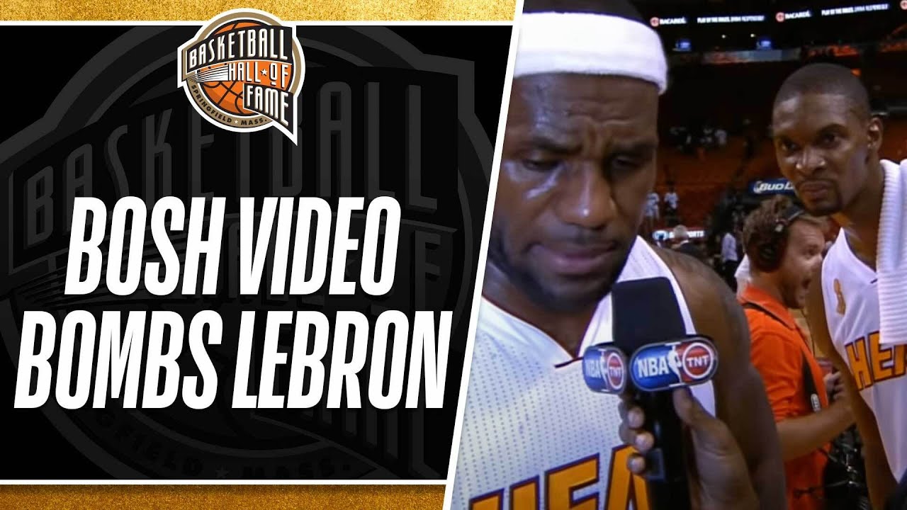 Chris Bosh Video Bombs LeBron