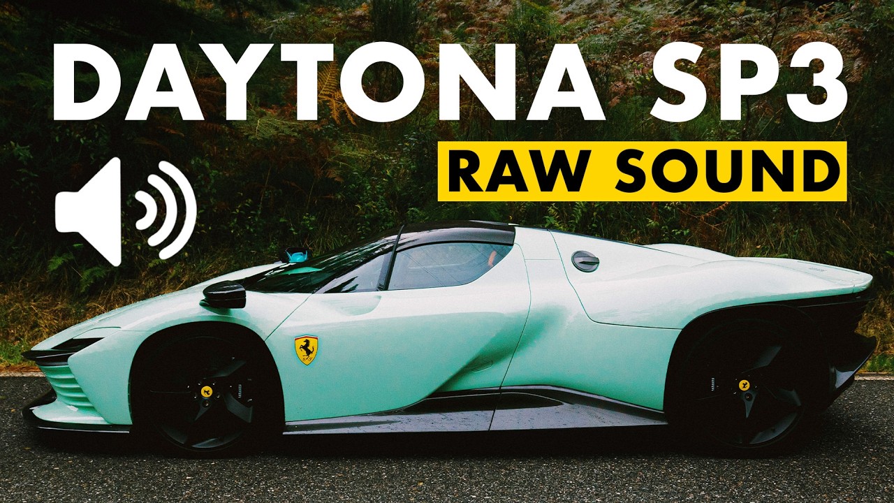 Ferrari Daytona SP3 СТРЕЛЯЕТ ПЛАМЯ на Hillclimb