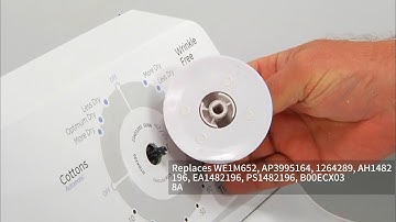How to replace your Hotpoint GE dryer with HPUY WE1M652 Dryer Knob Replacement-Quick & Easy Fix!