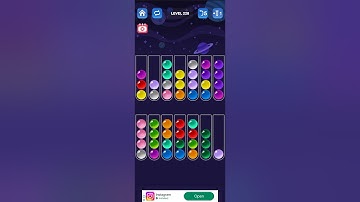 Ball Sort Puzzle level 228    - Color Game  Guru Puzzle Game   #puzzle #ballsortpuzzle