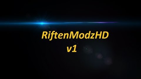 RiftenModzHD v1 CFG Menu | 1.14 Mw2 - No Jailbreak Needed