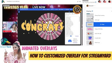 Adding An Animated Streamyard Overlays | Tagalog Quick Tutorial