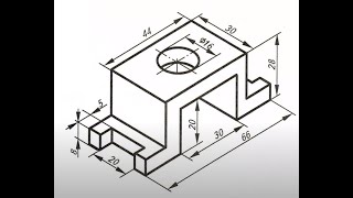 Simple part modeling with Autodesk Inventor 2021