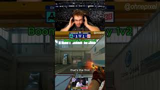 Ohnepixel reacts to Boombl4's crazy clutch🤯#shorts #ohnepixel #cs2