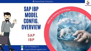 SAP IBP Model Config Overview
