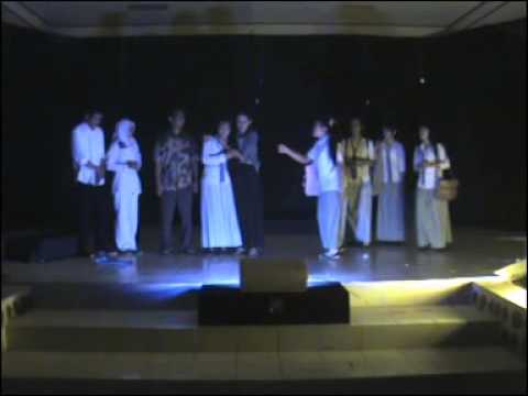 Teater tentang Narkoba dan HIV SMKN 1 Kusan Hilir "Jangan 