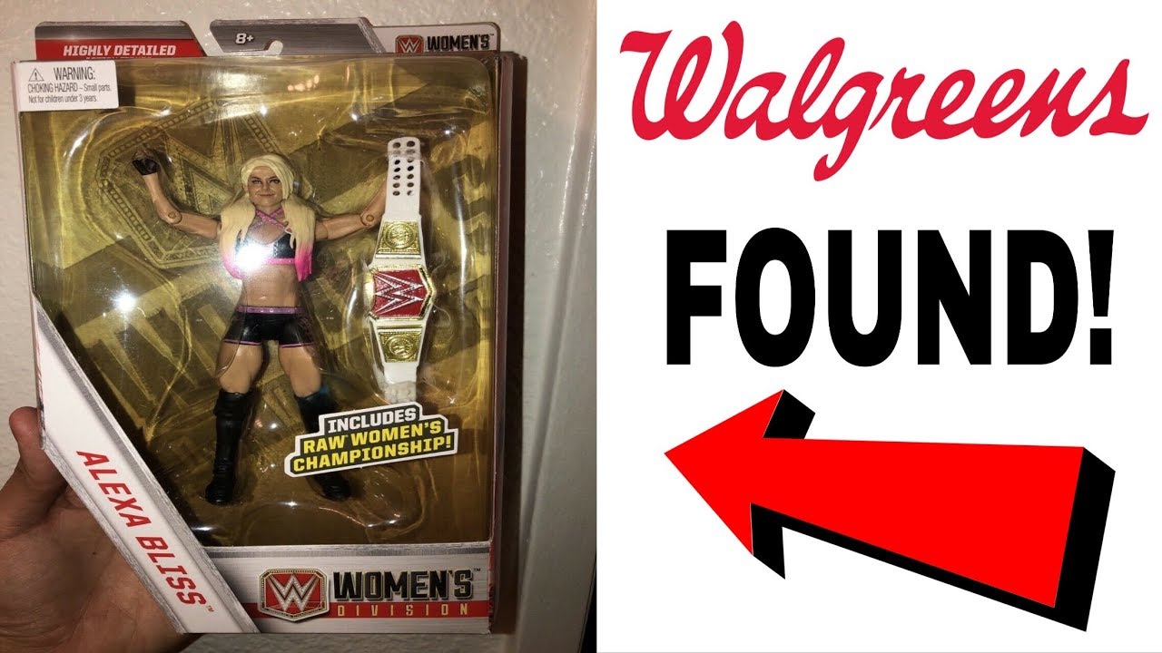 walgreens wwe action figures