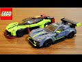 С Новым Годом! Обзор набора ЛЕГО SPEED CHAMPIONS 76910 Aston Martin Valkyrie AMR Pro &amp; Vantage GT3