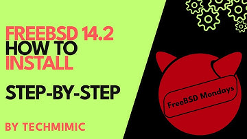 How to install FREEBSD 14.2 (Step-by-Step)