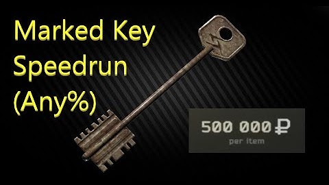 Getting Dorm Marked Key (Any% Speedrun) in Escape From Tarkov