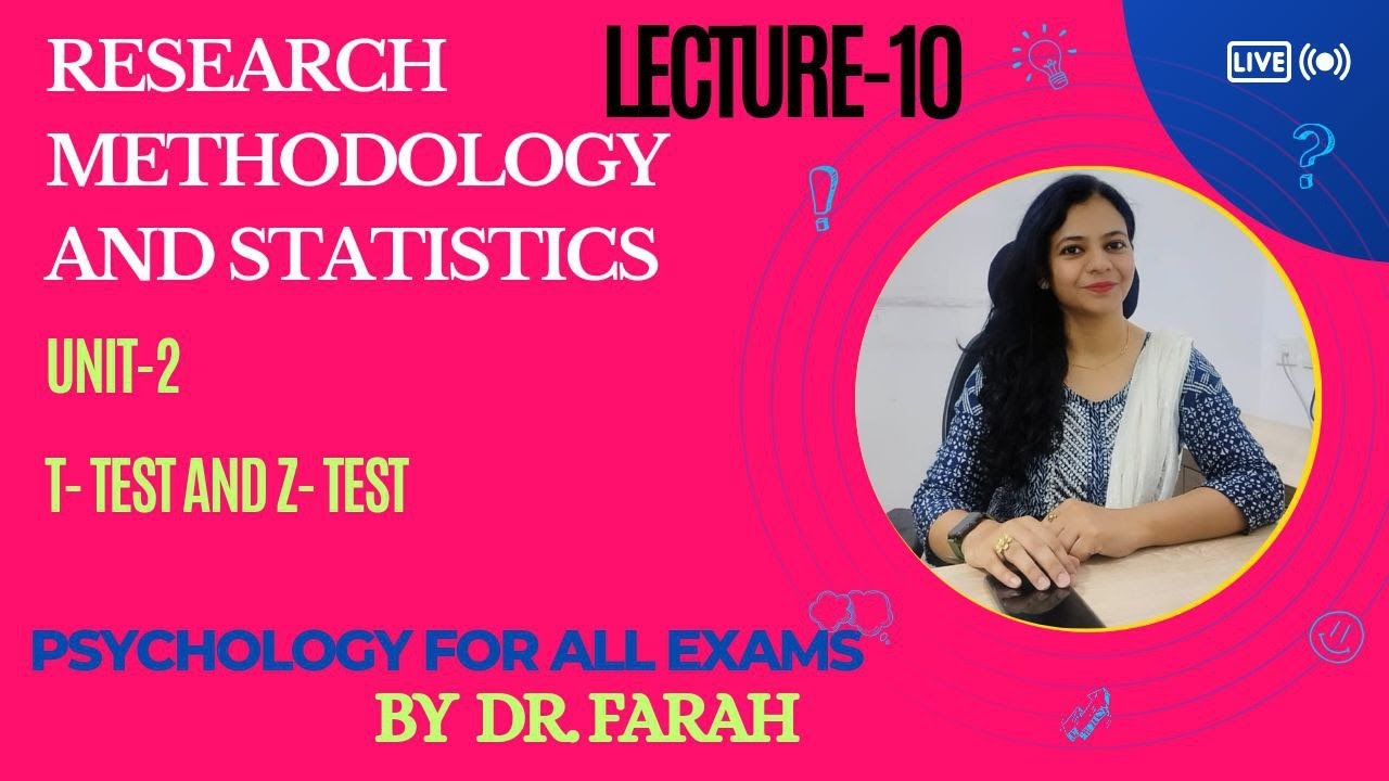 Unit 2 Understanding Statistics Z Test And T Test NET JRF Psychology unit-2-understanding-statistics-z-test-and-t-test-net-jrf-psychology