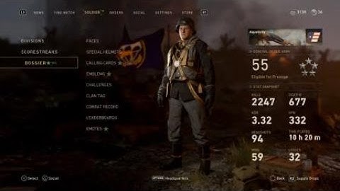 Prestige 1 Stats and Classes! | COD WWII
