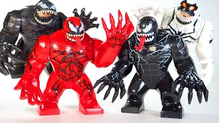 LEGO Venom | Venom Let There Be Carnage | Riot | Anti-Venom | Unofficial Lego Minifigures