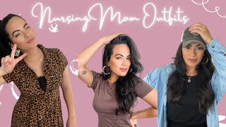 Easy Breastfeeding Mom Outfits Cute And Simple Mom Outfits