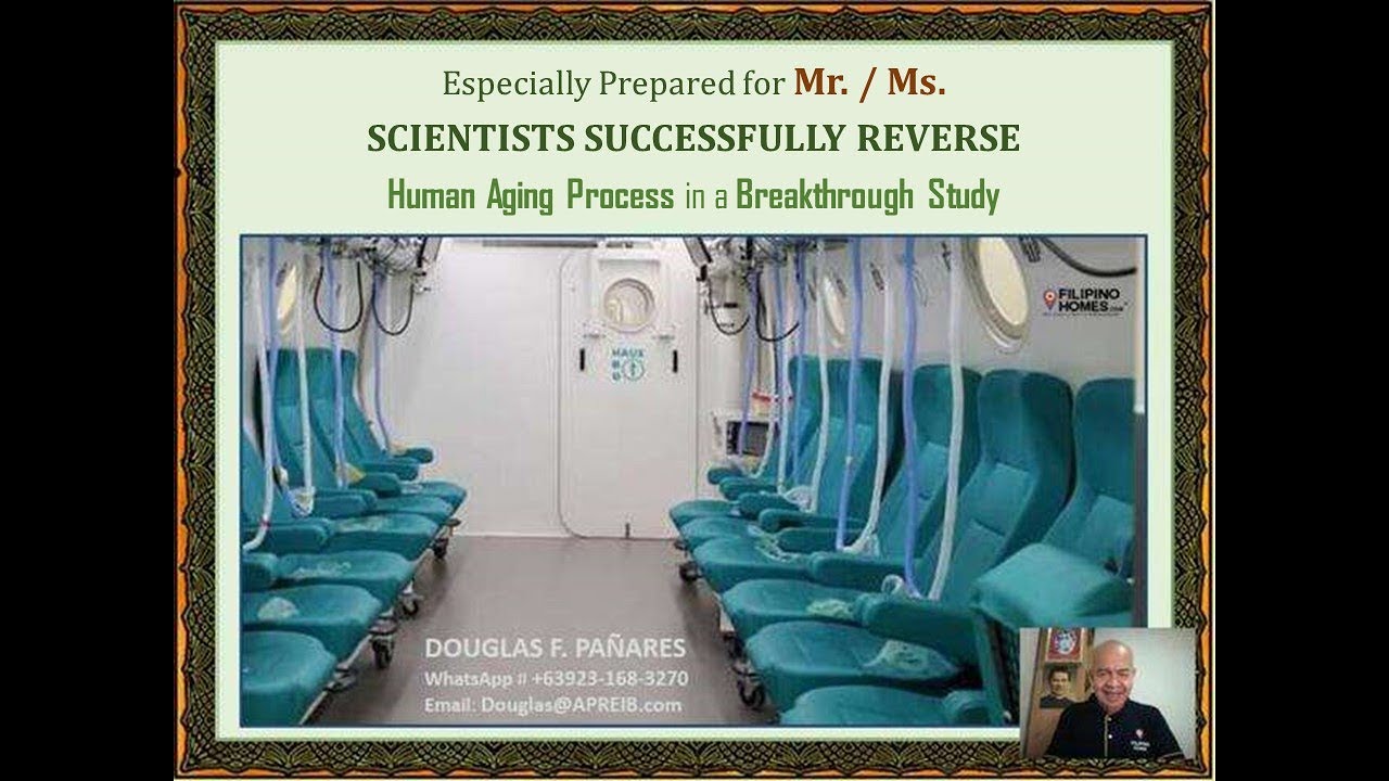 Scientist have discovered HBOT to reverse aging and the first Ideal ...