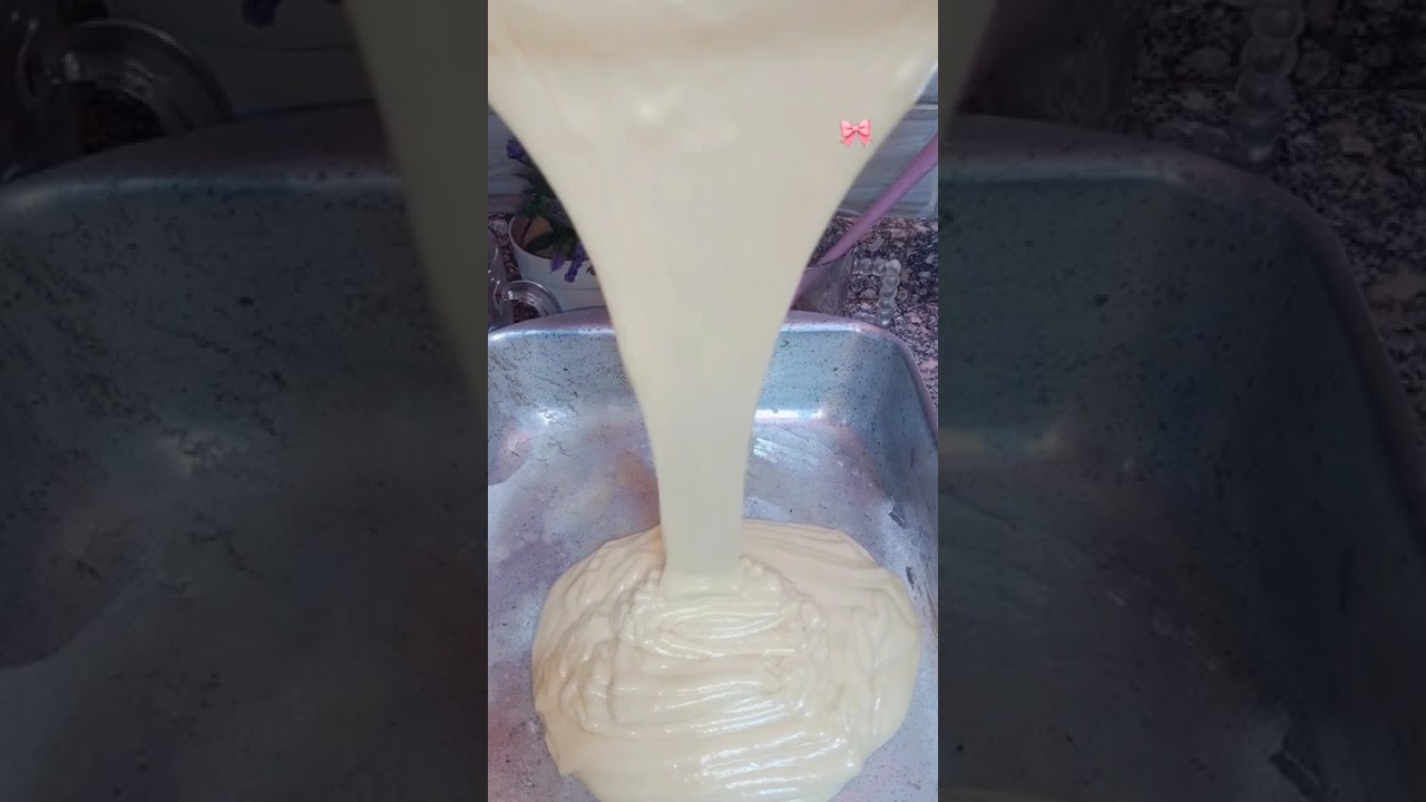 طريقه عمل الكيكة ❤️😋