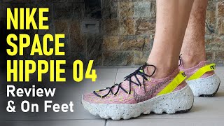Nike Space Hippie 04 Review and On Feet - YouTube