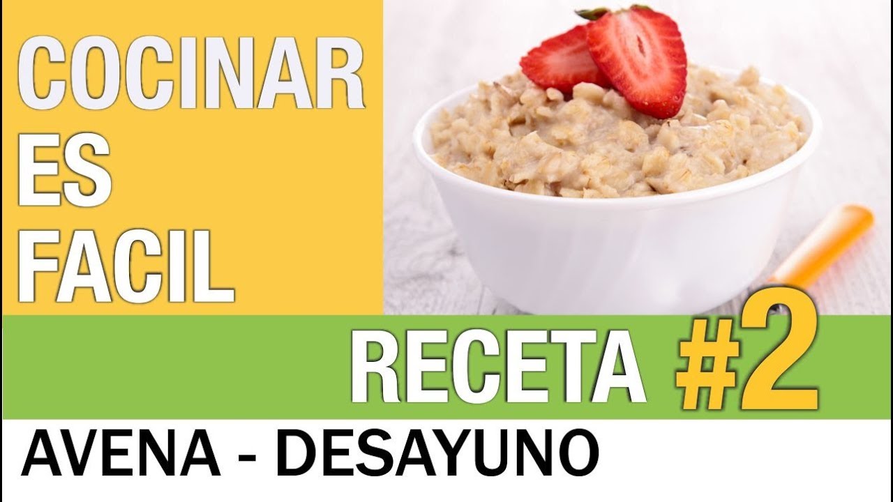 como preparar avena fitness