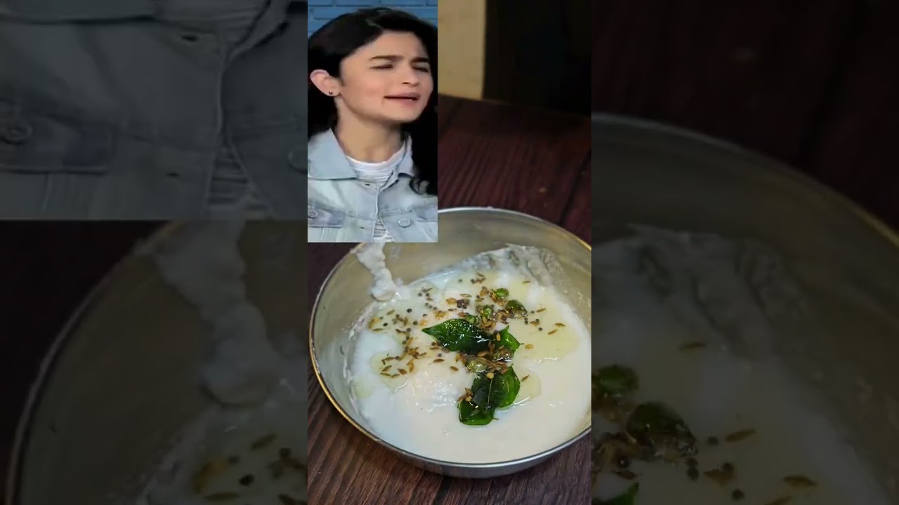Alia Bhatt's favourite Tadka Dahi Chawal | Curd Rice #shorts #food