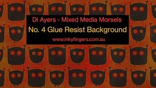 MMM No  4   Glue Resist