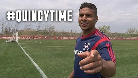 Quincy Amarikwa attempts an Olimpico | #QuincyTime