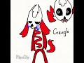 Tadc X my ocs #tadc #theamazingdigitalcircus #ocs #cute #glitchproductions #babynomoney
