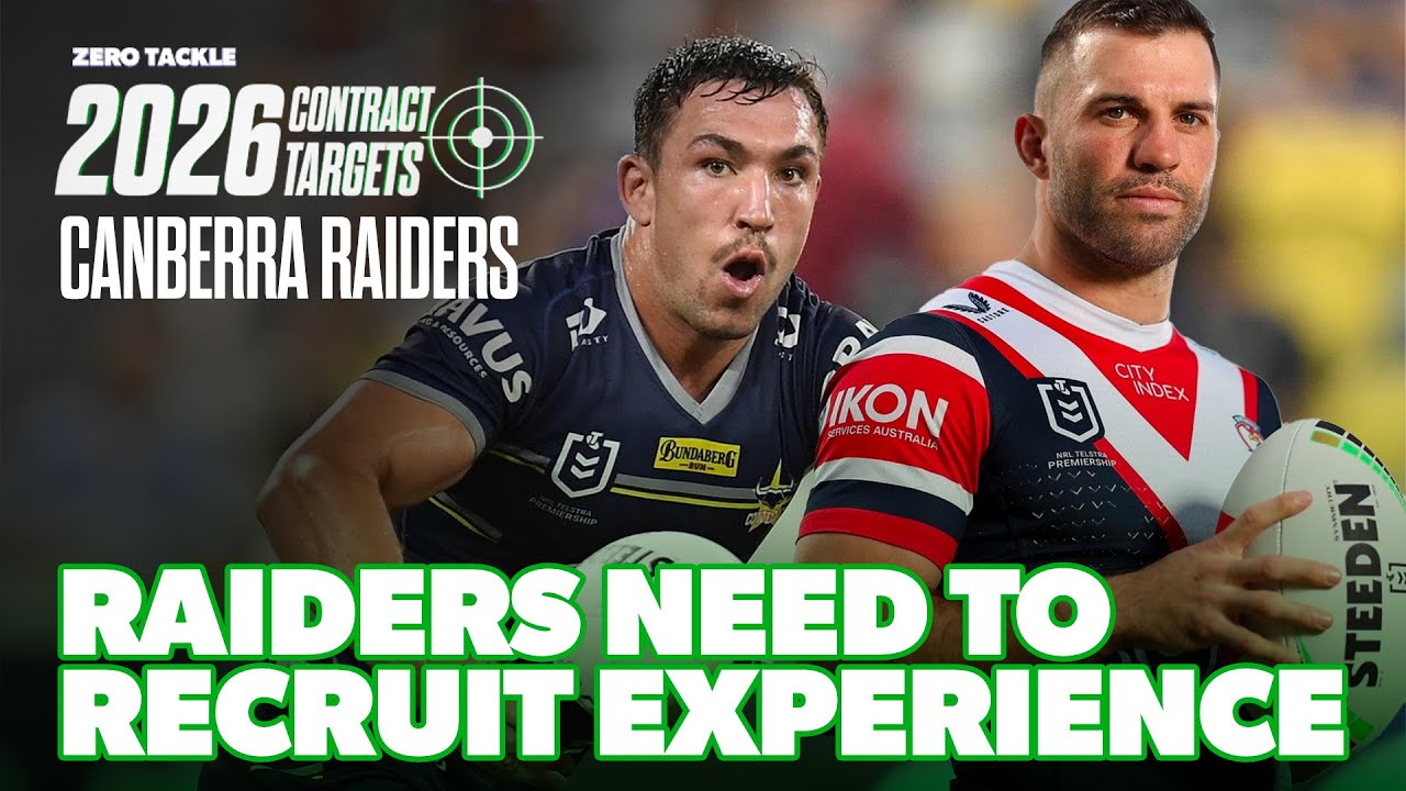 FIVE Canberra Raiders 2026 Contract Targets ๐ฏ Zero Tackle TV YouTube FIVE Canberra Raiders 2026 Contract Targets ๐ฏ Zero Tackle TV YouTube