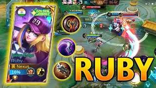 RUBY IS UNKILLABLE! Lifesteal Build & Perfect CC Chains – Mobile Legends
