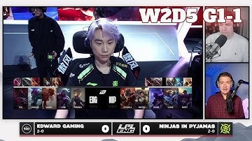 EDG vs NIP - Game 1 | Week 2 Day 5 LPL Summer 2025 Split 3 | Edward Gaming vs Ninjas in Pyjamas G1