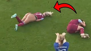 Alisha Lehmann Fouls Teammate And This Happens Chelsea Vs Aston Villa Wsl 2022