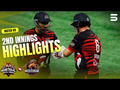 2nd Innings Highlights | Mississauga VS Montreal | Match 9 | Canada Super 60 2026 | ZQ1T
