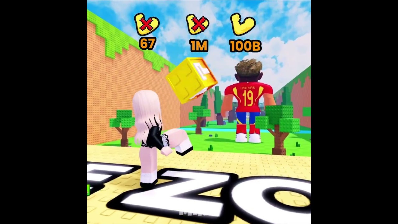 Kick Power Vs Football WORLD CUP🏆🌊 #roblox #escapetsunami #usa