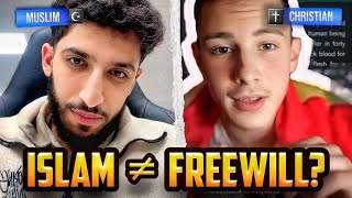 No Free Will In Islam? Christian Gets OWNED🔥
