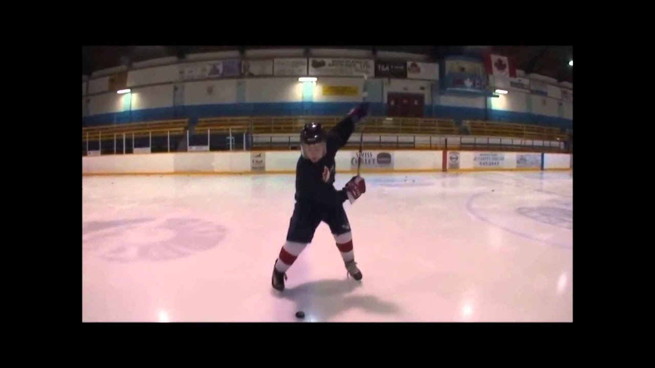 Biomechanics of the Hockey Slap Shot - YouTube