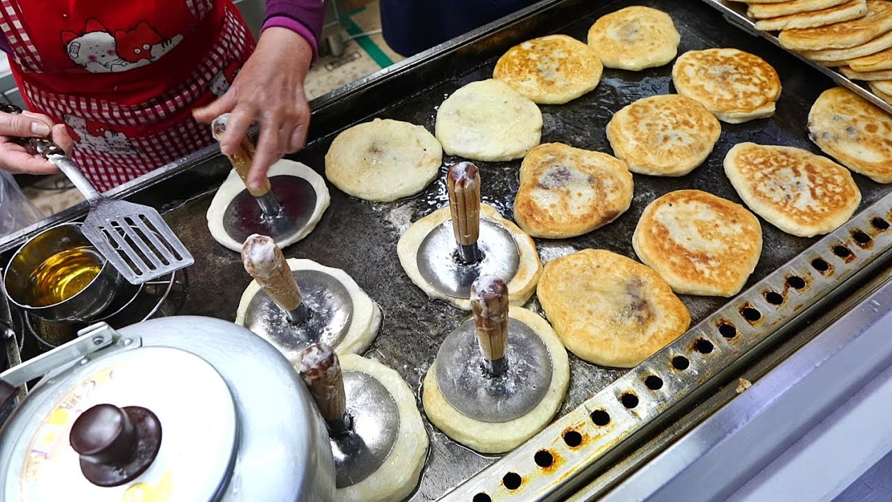 10개 20개도 포장해가는 인생호떡가게! 줄서서 먹는 인기있는 '목동호떡' / Sweet and Fried Delicious Pancakes / Korean Street Food