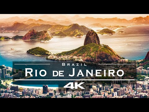 Rio de Janeiro, Brazil 🇧🇷  - by drone [4K]
