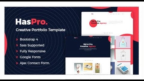 Haspro - Creative Portfolio HTML5 Template | Themeforest Templates