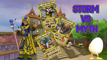 Wizard101: Max Level (130) Myth PvP: STORM IS MY WORST NIGHTMARE!