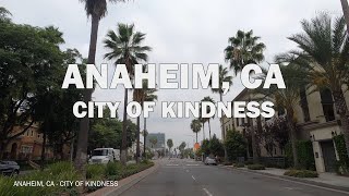 Anaheim, California  Driving Tour 4K