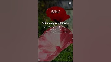 تلاوة سورة النصر بصوت جميل #رمضان #السعودية #رمضان_كريم #قرآن