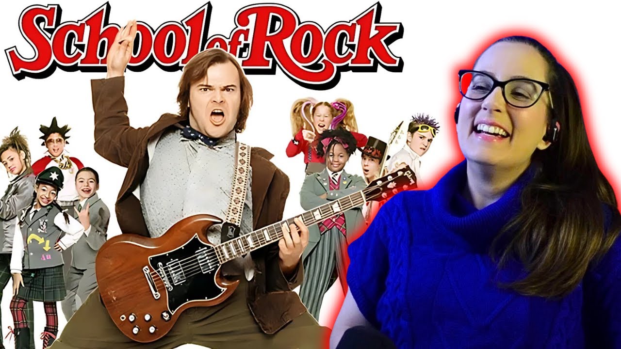 SCHOOL OF ROCK (2003) First Time Watching MOVIE REACTION