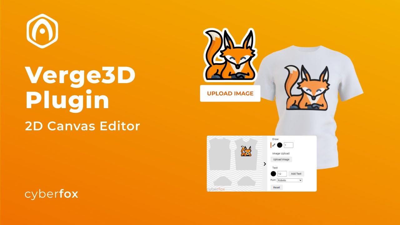 2D Canvas Editor plugin for Verge3D | CyberFox Agency